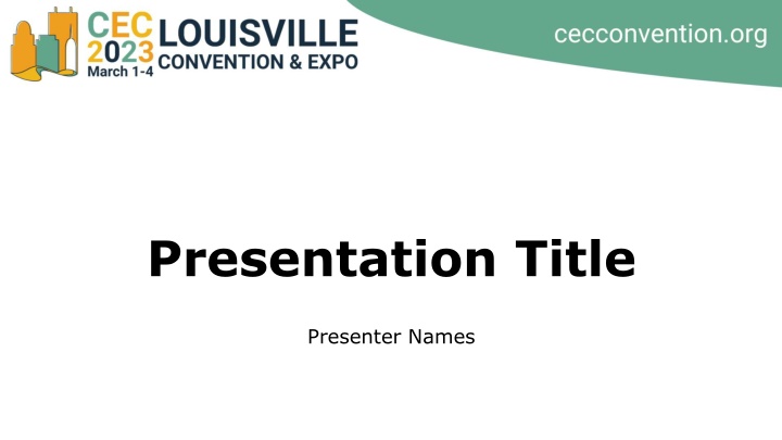 Accessible Presentation Template Guidelines