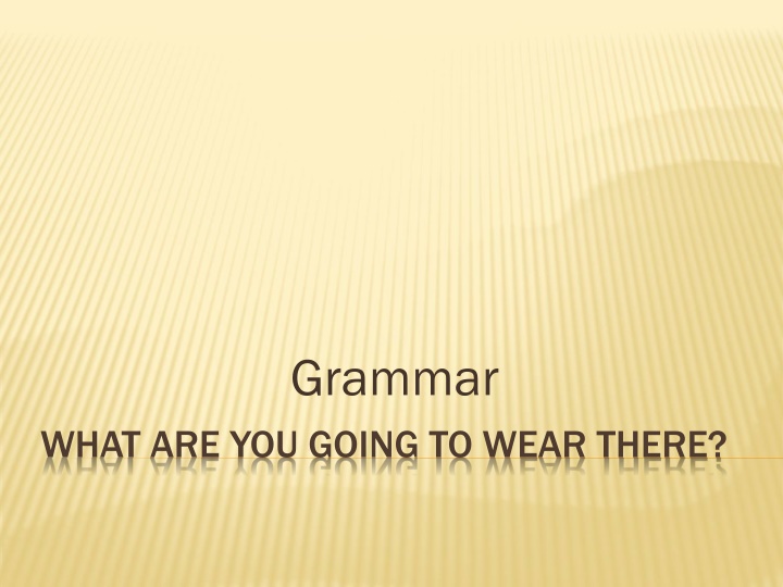 Fashion Vocabulary and Future Tense Practice Exercises