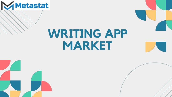 writing app market n.w