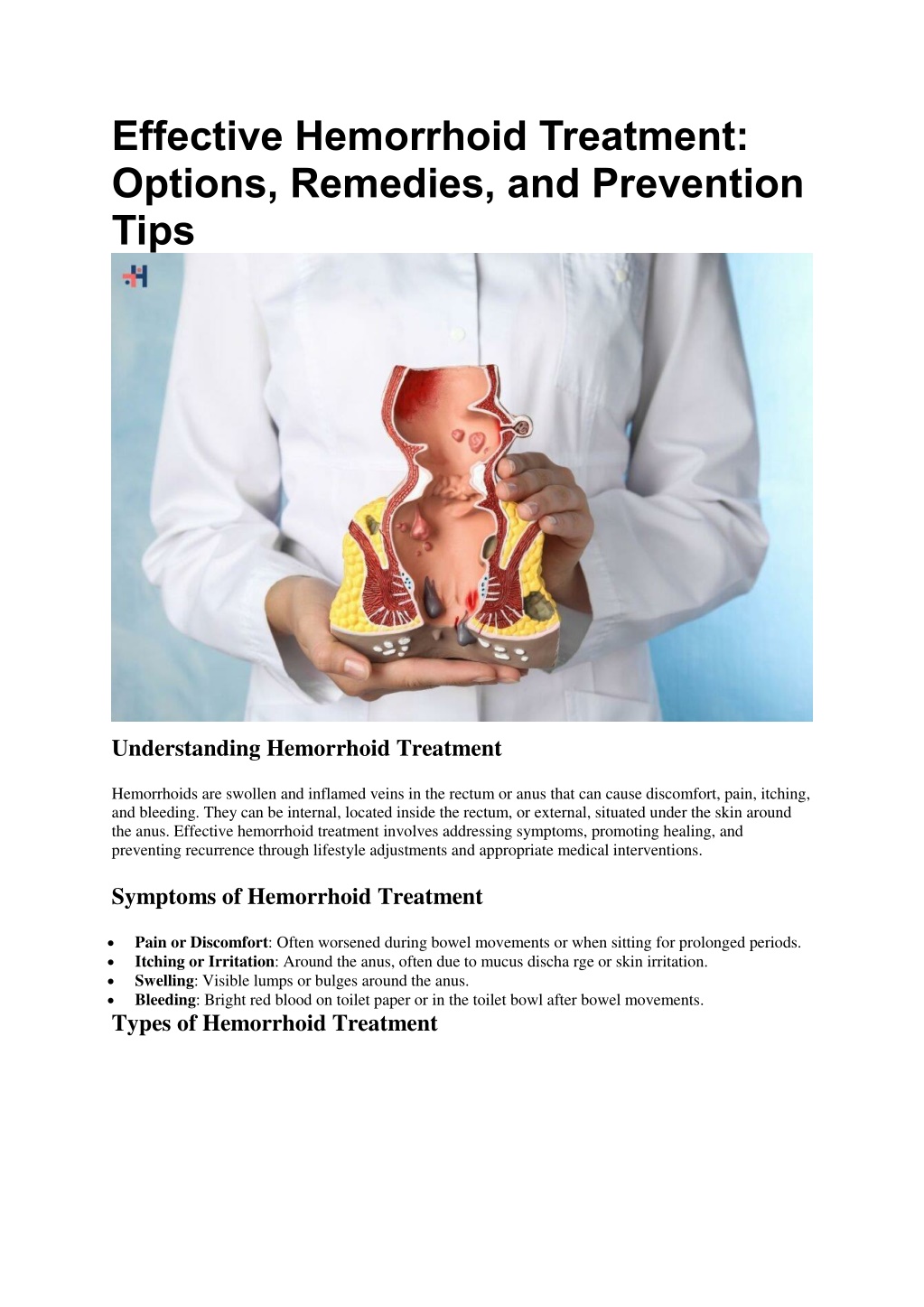 effective hemorrhoid treatment options remedies l.w