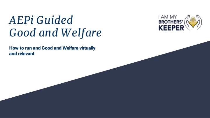 Virtual Implementation of AEPi's Guided Good and Welfare Program