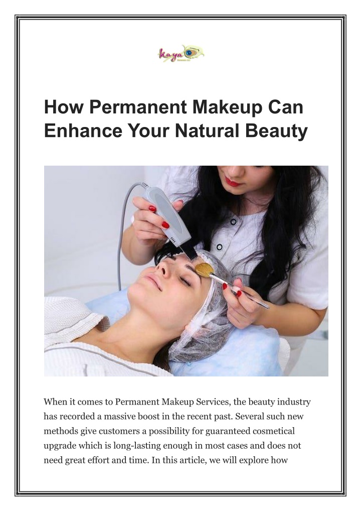 how permanent makeup can enhance your natural n.w