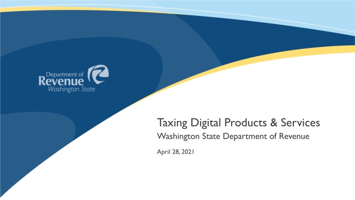 Washington State's Taxation of Digital Products & Services