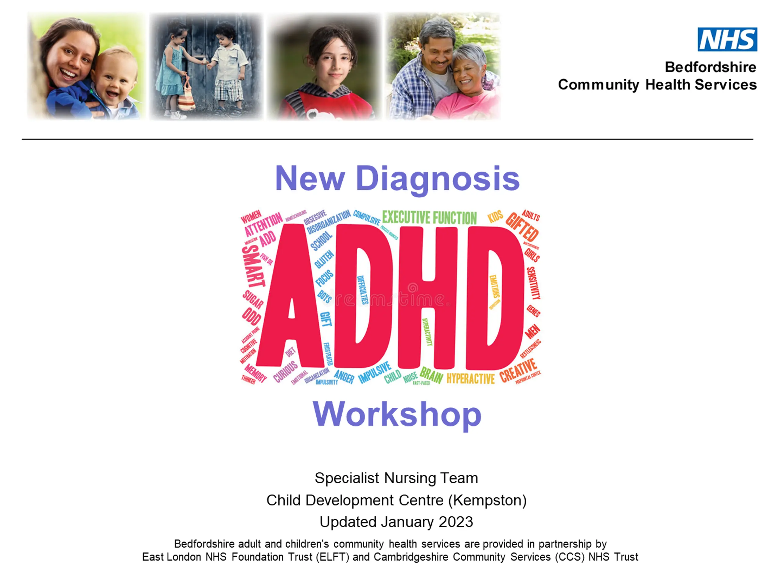 New Diagnosis Workshop: Child Development Insights