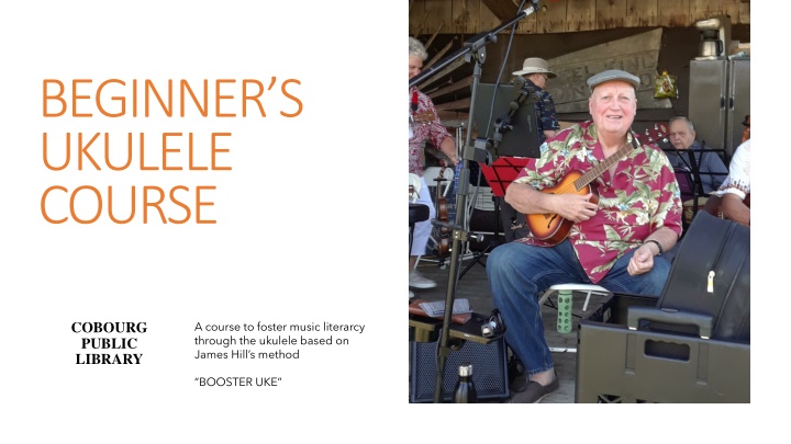 Beginner's Ukulele Course at Cobourg Public Library