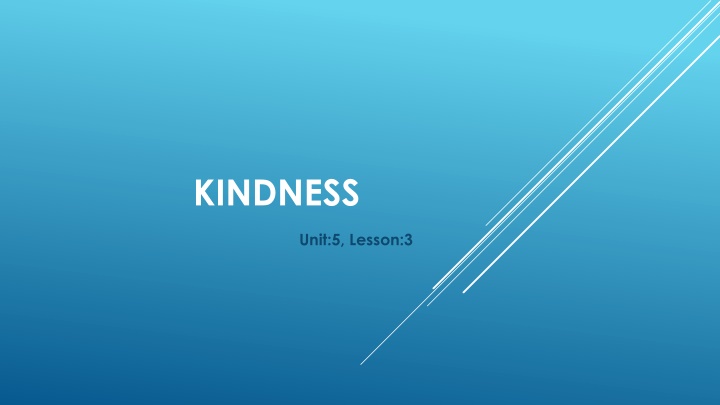 Embracing Kindness: Lessons of Compassion and Generosity