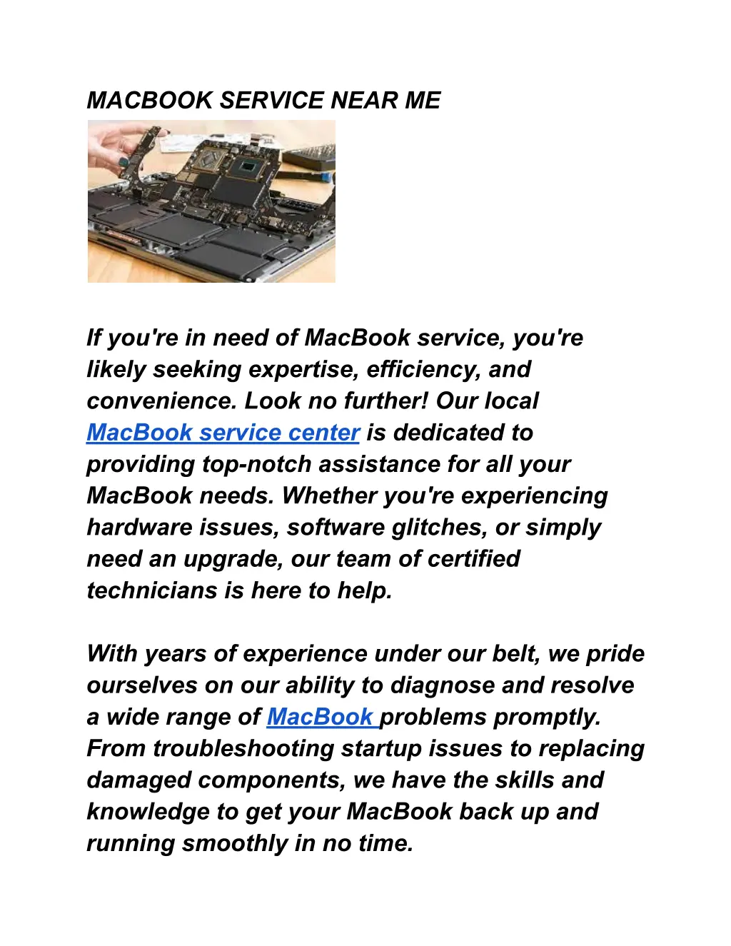 macbook service near me n.