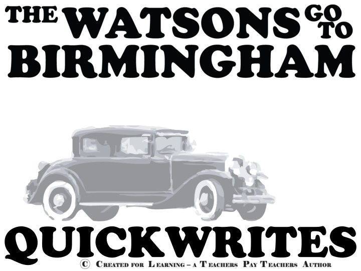Quickwriting Prompts for Creative Reflection