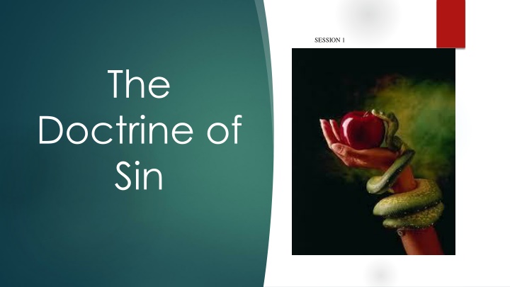 The Doctrine of Sin in Christian Theology