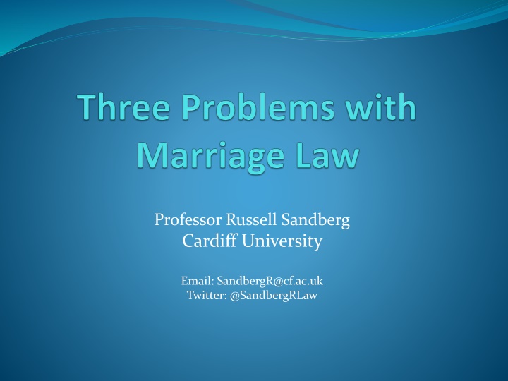 Changing Trends in Marriage and Relationships in the UK