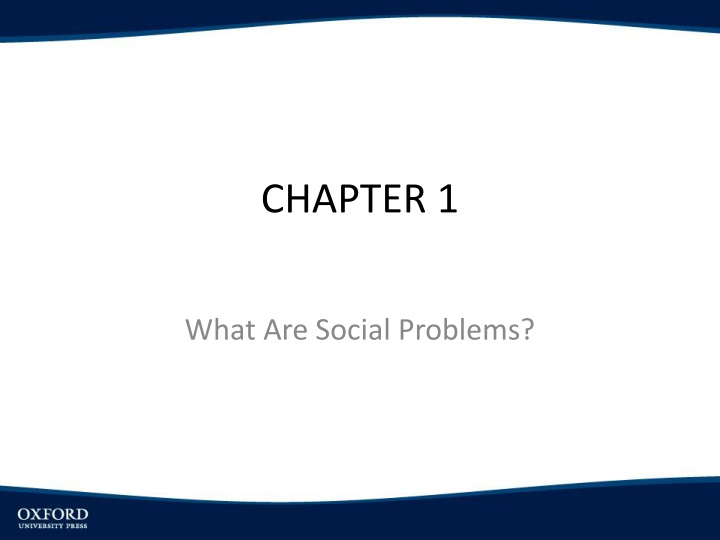 Social Problems: A Sociological Perspective