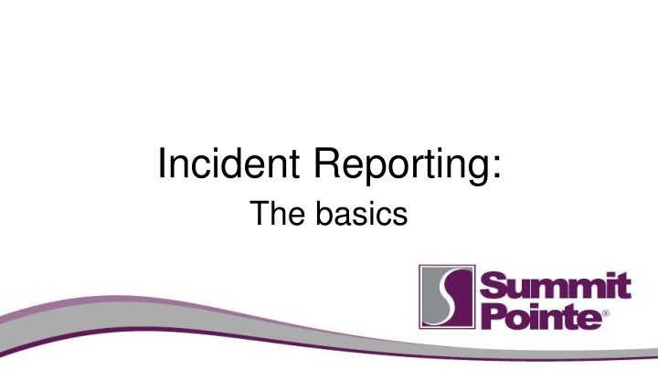 Incident Reporting: Guidelines and Procedures