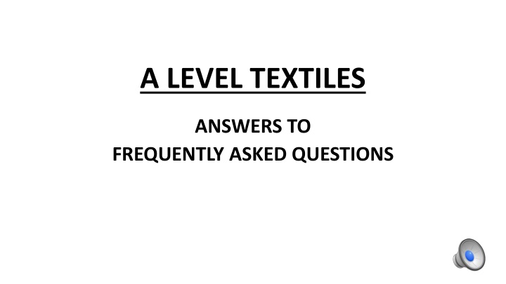 A Level Textiles FAQs Answered: Studio Access, Course Requirements, University Pathways