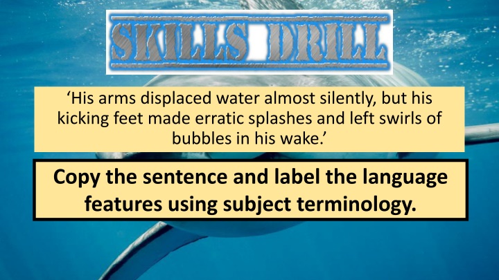 Language Features in Storytelling