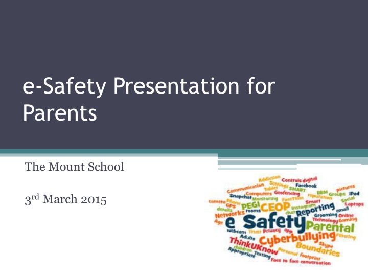 Children's Online Safety: An Insightful Presentation for Parents