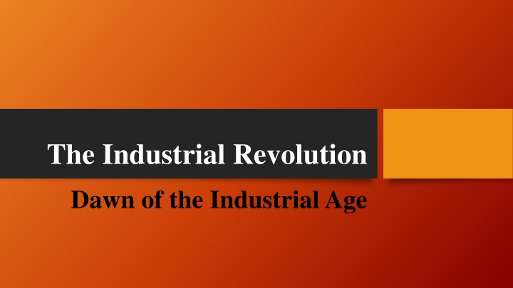 The Industrial Revolution: Transforming Society Through Innovation