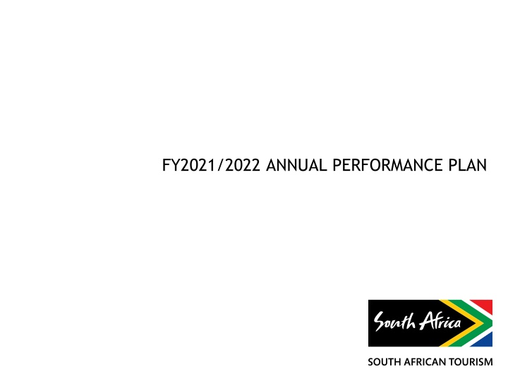 Tourism Sector Recovery Plan for FY2021/2022