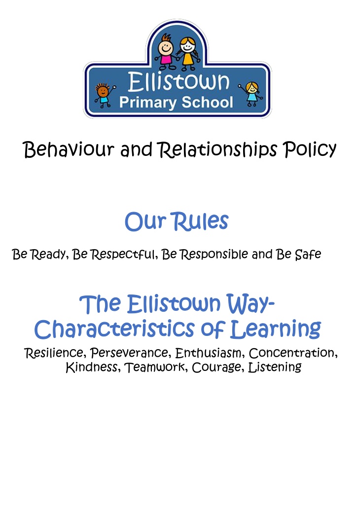 Behavior and Relationships Policy at Ellistown Primary School