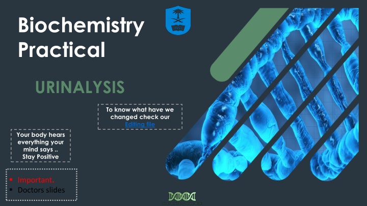 Urinalysis: Importance and Interpretation of Urine Analysis Parameters