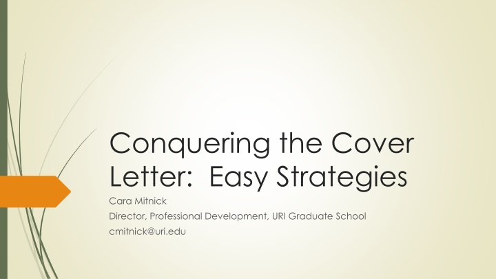 Mastering Cover Letters: Strategies for Success