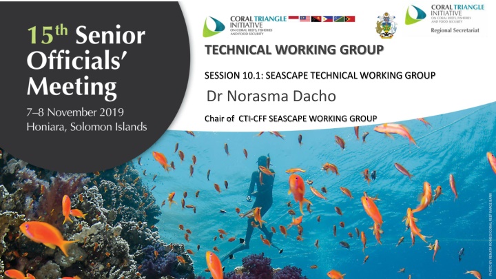 SEASCAPE TECHNICAL WORKING GROUP SESSION 10.1 HIGHLIGHTS
