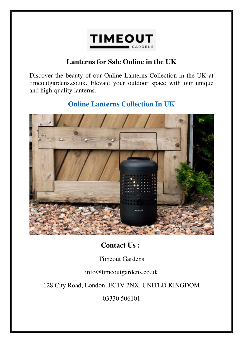 lanterns for sale online in the uk l.w