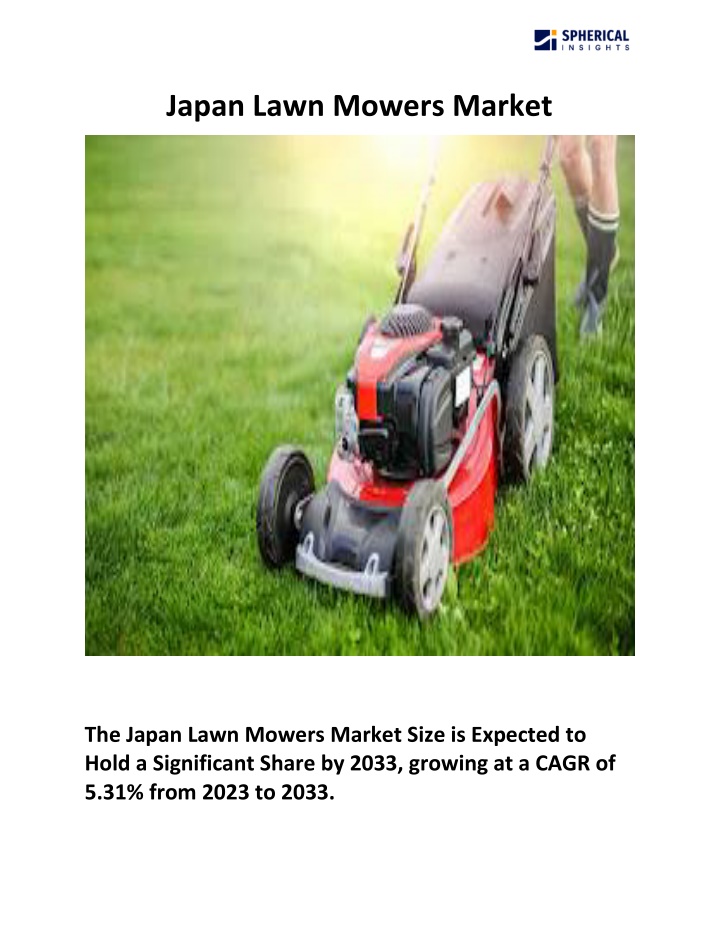japan lawn mowers market n.w