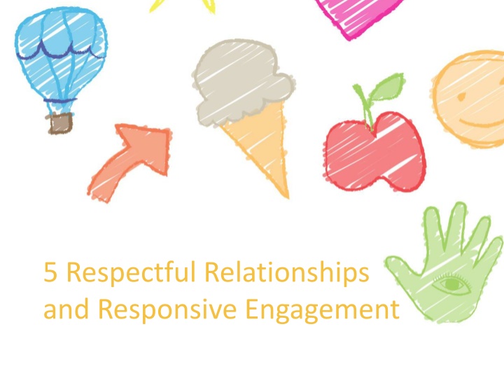 Building Respectful Relationships and Responsive Engagement in Early Childhood