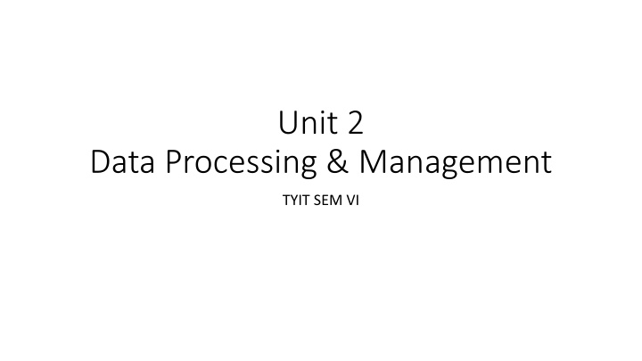 Evolution of Data Processing Systems in Geographic Information Science