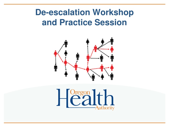 De-escalation Workshop and Practice Session Overview
