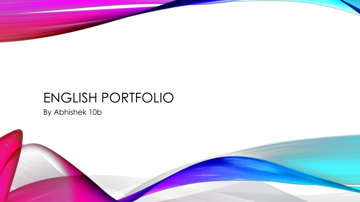 Stories of Faith and Compassion: English Portfolio Analysis