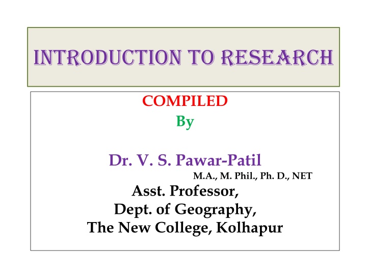 The Essence of Research in Academic Pursuits