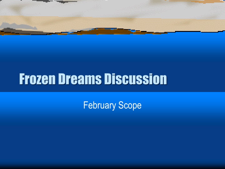 Arctic Adventures: Frozen Dreams Discussion