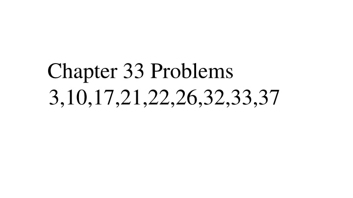AC Circuit Problems and Solutions