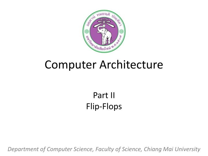Combinational Circuits in Computer Architecture