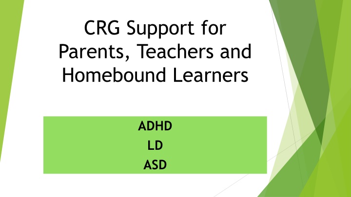 Supporting Homebound Learners with ADHD, LD, and ASD: A Comprehensive Guide