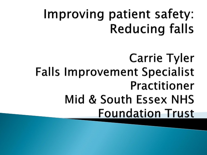 Falls Prevention and Management in the UK: Challenges and Implications