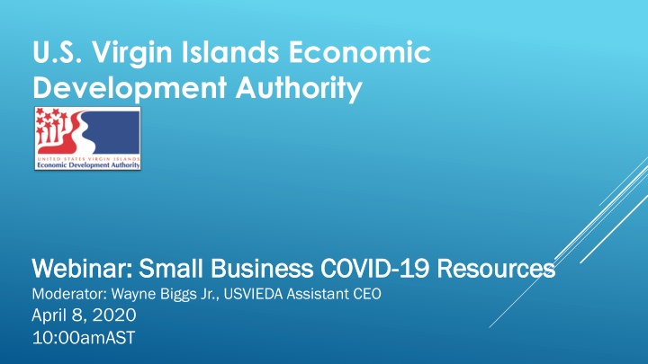 Small Business COVID-19 Resources in U.S. Virgin Islands