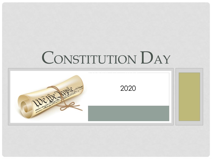 Constitution Day: History and Significance of September 17, 1787