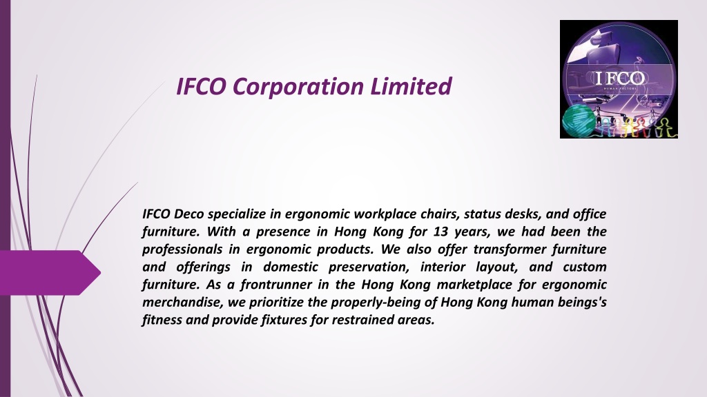 ifco corporation limited l.w