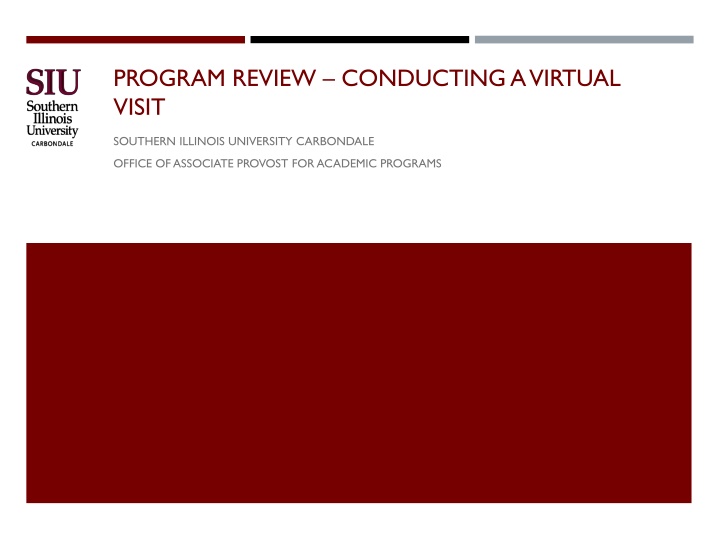 Program Review Process at Southern Illinois University Carbondale