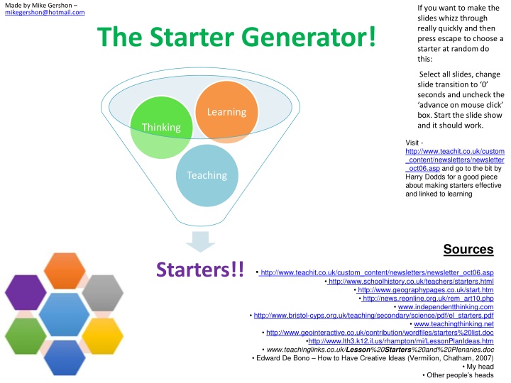 Creative Starter Ideas for Engaging Learning Activities