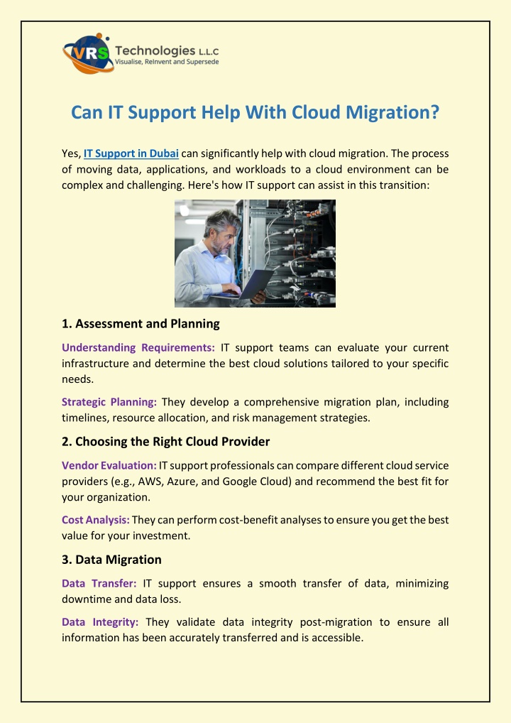can it support help with cloud migration n.w