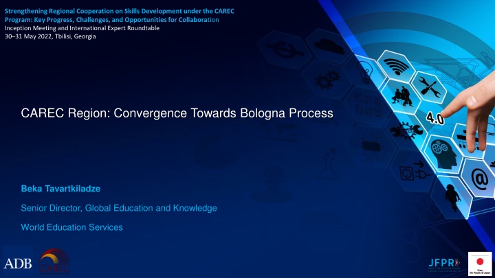 Advancing Regional Cooperation on Skills Development in the CAREC Program