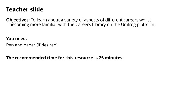 Explore Careers Library: Treasure Hunt for Exciting Career Paths