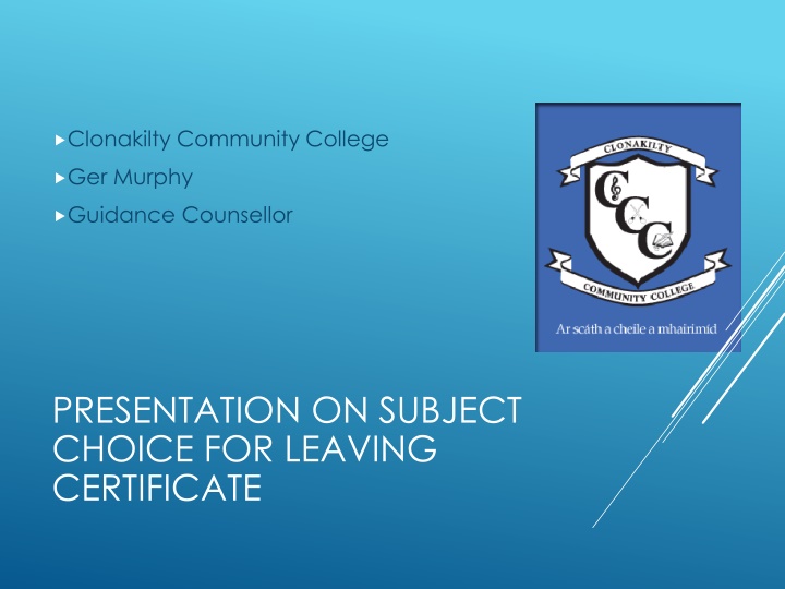 Guidance on Choosing Leaving Certificate Subjects for Academic and Career Success