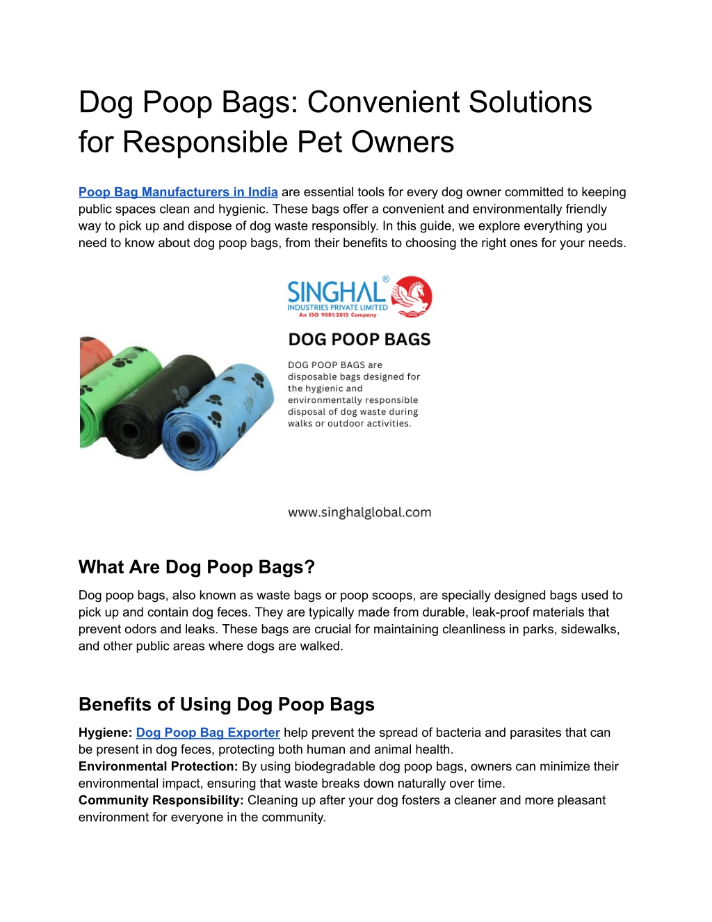 dog poop bags convenient solutions l.w