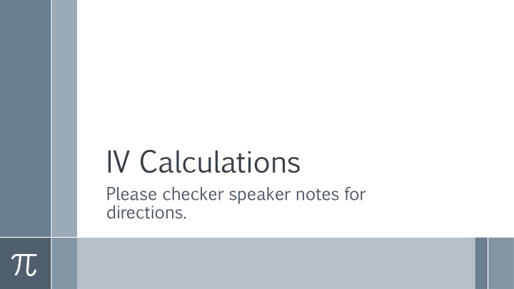 Medical Calculations Review for Nurses