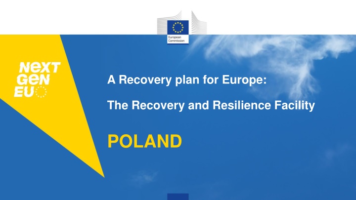 Poland's Recovery and Resilience Plan Overview