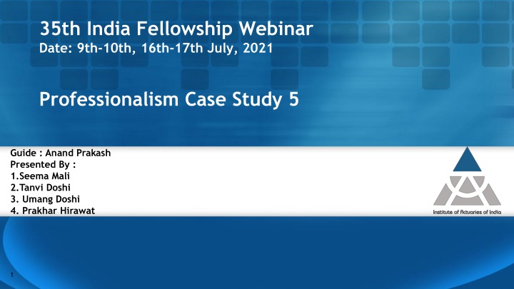 Case Study on Professionalism: Ram's Dilemma at Fatafat Life Insurance Company